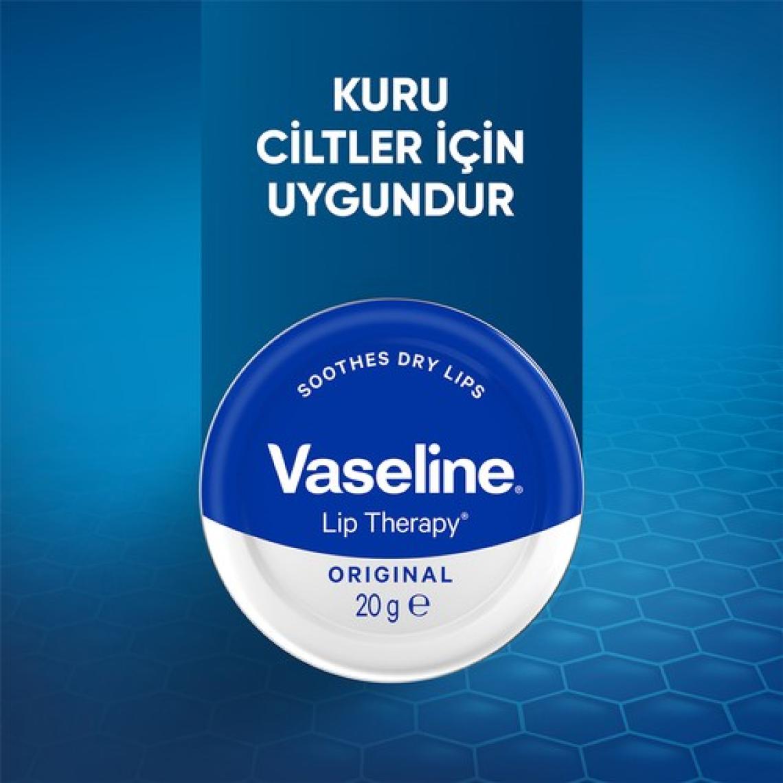 Vaseline Lip Therapy Original Dudak Kremi 20 gr