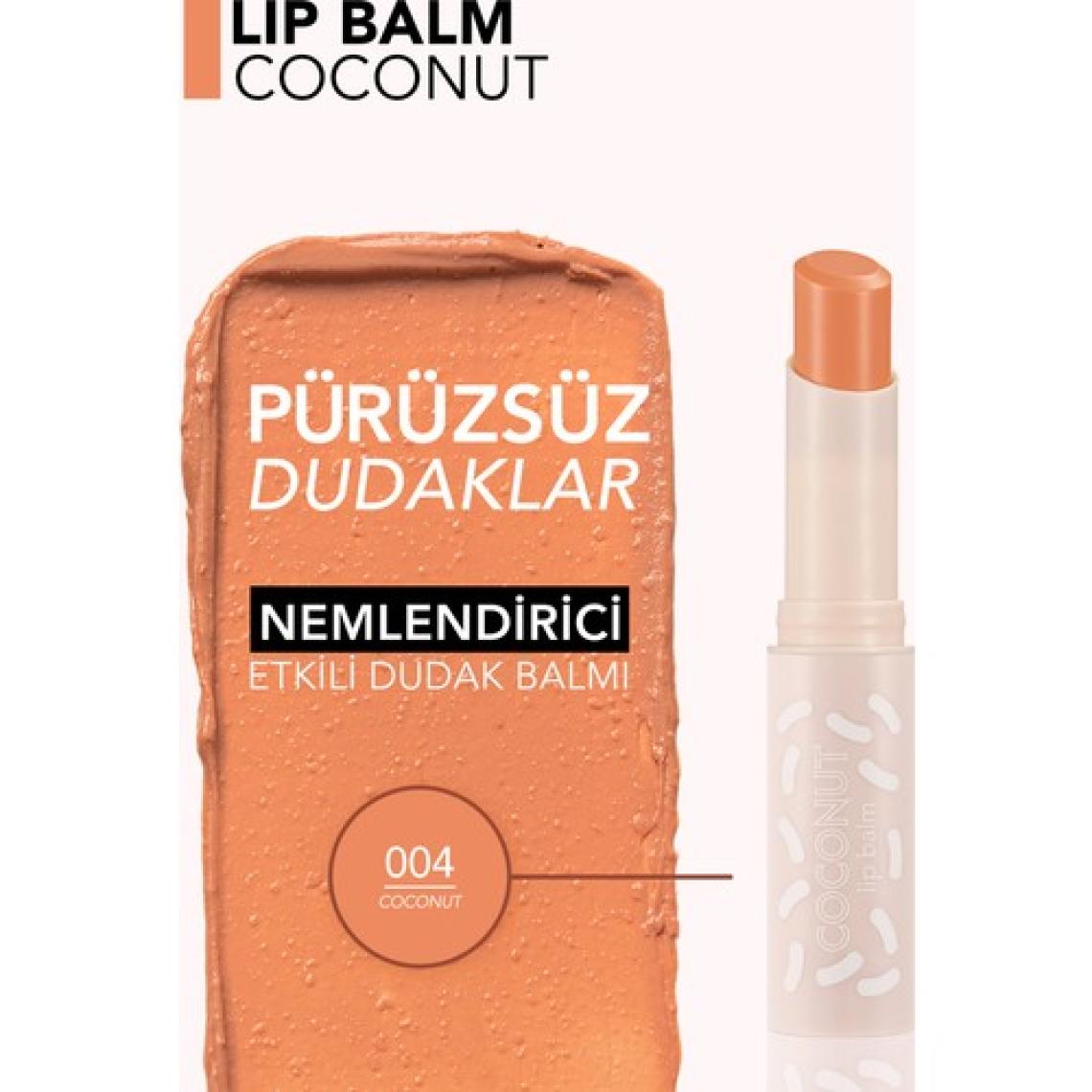 Flormar-Tatlı Aromalı ve Besleyici Lip Balm Renkli Dudak Balmı (004 Hindistan C.) 8690604555390