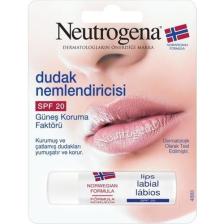Neutrogena Norveç formülü spf 20 koruma faktörlü dudak nemlendiricisi