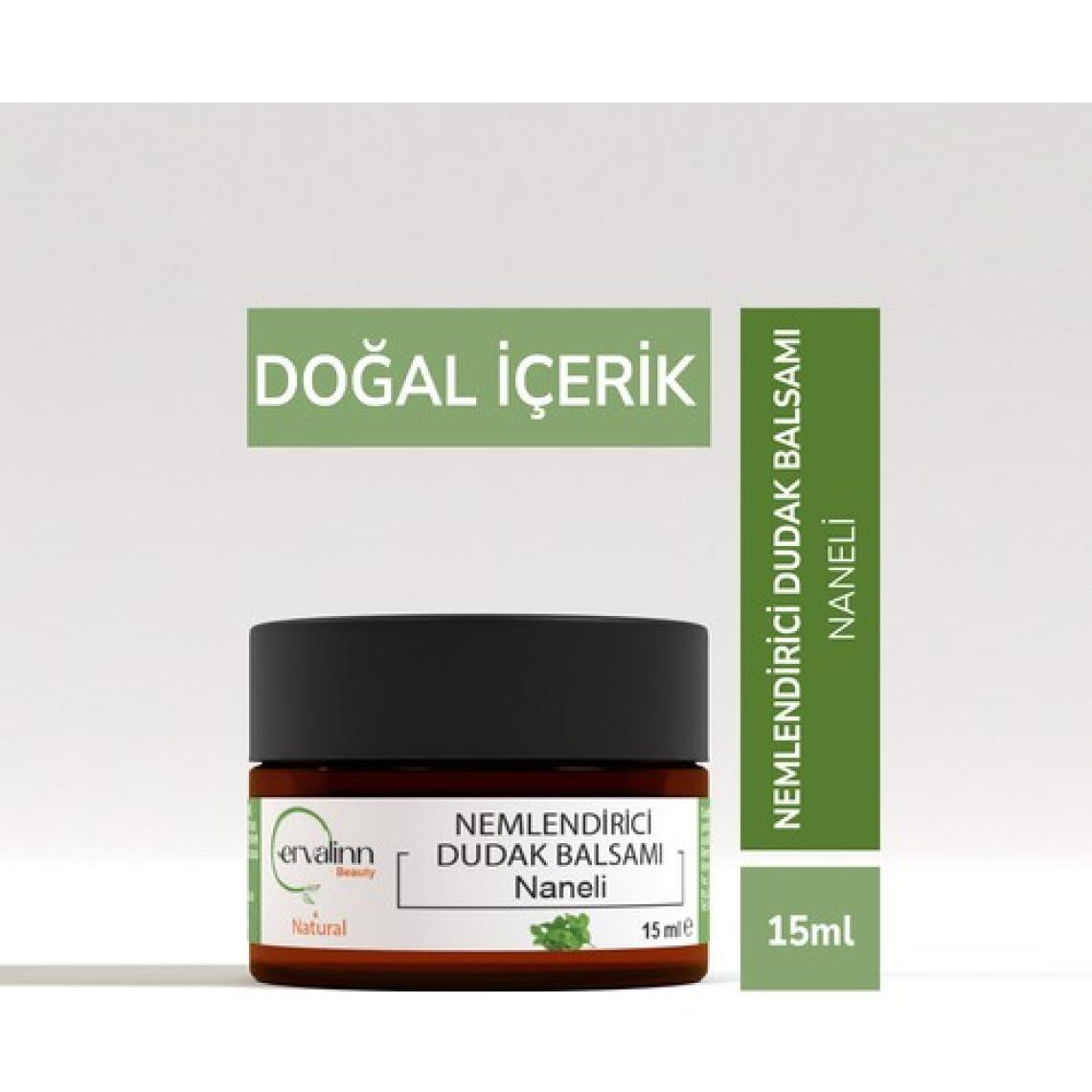 Ervalinn Dudak Balsamı (Lip Nemlendirici Besleyici Onarıcı 15 ml (Naneli)