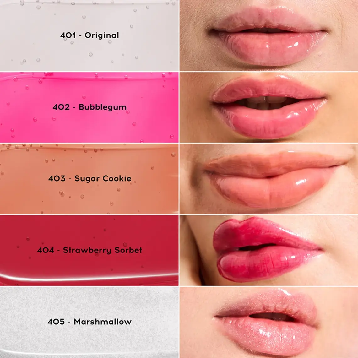 Cream Co. Nemlendirici Parlatıcı 3in1 Lip Balm | Dudak Bakım Strawberry Sorbet Kırmızı Hyaluronik Asit Seramid