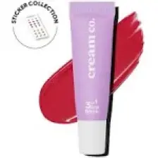 Cream Co. Nemlendirici Parlatıcı 3in1 Lip Balm | Dudak Bakım Strawberry Sorbet Kırmızı Hyaluronik Asit Seramid