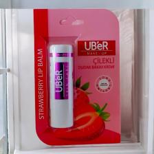 Uber Çilek Aromalı Dudak Bakım Kremi