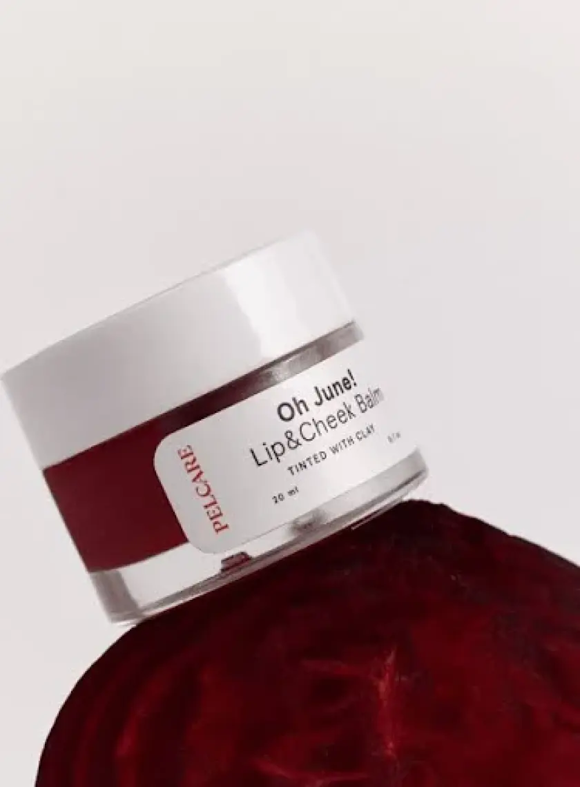Pelcare Oh June Tinted Lip & Cheek Balm 100% Vegan - Yenilebilir İçerik