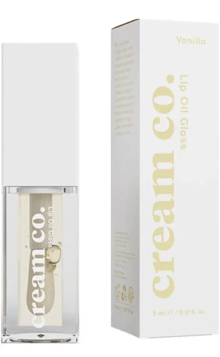 Lip Oil Gloss | Dudak Parlatıcısı Nemlendirici Dudak Yağı | Vanilya Aromalı | E Vitamini