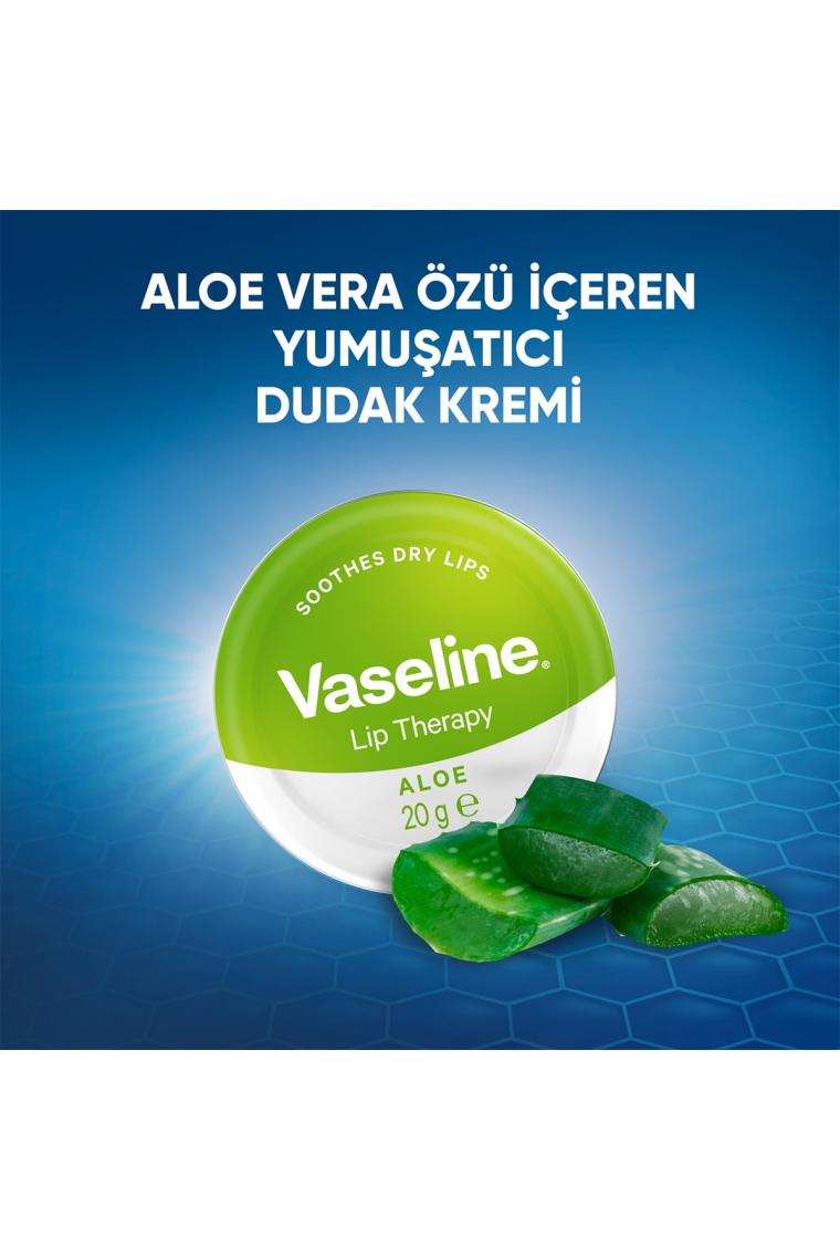 Vaseline Lip Therapy Aloe Vera Dudak Kremi 20 gr