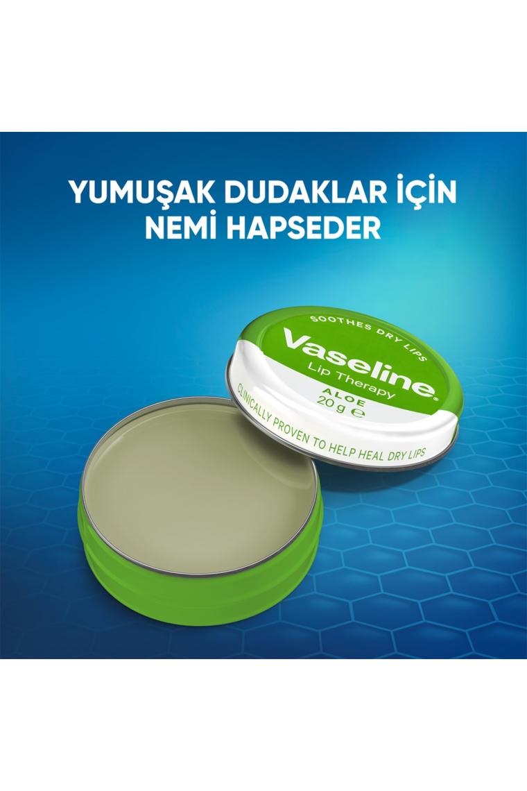 Vaseline Lip Therapy Aloe Vera Dudak Kremi 20 gr