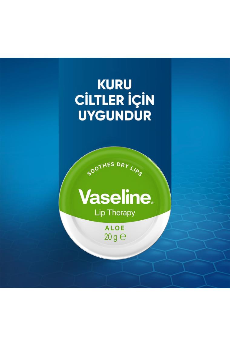 Vaseline Lip Therapy Aloe Vera Dudak Kremi 20 gr