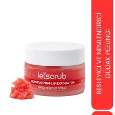 Nemlendirici Dudak Peelingi Sweet Kisses Lip Scrub Karpuz Aromalı Şeker Partiküllü Shea Yağlı 30 gr