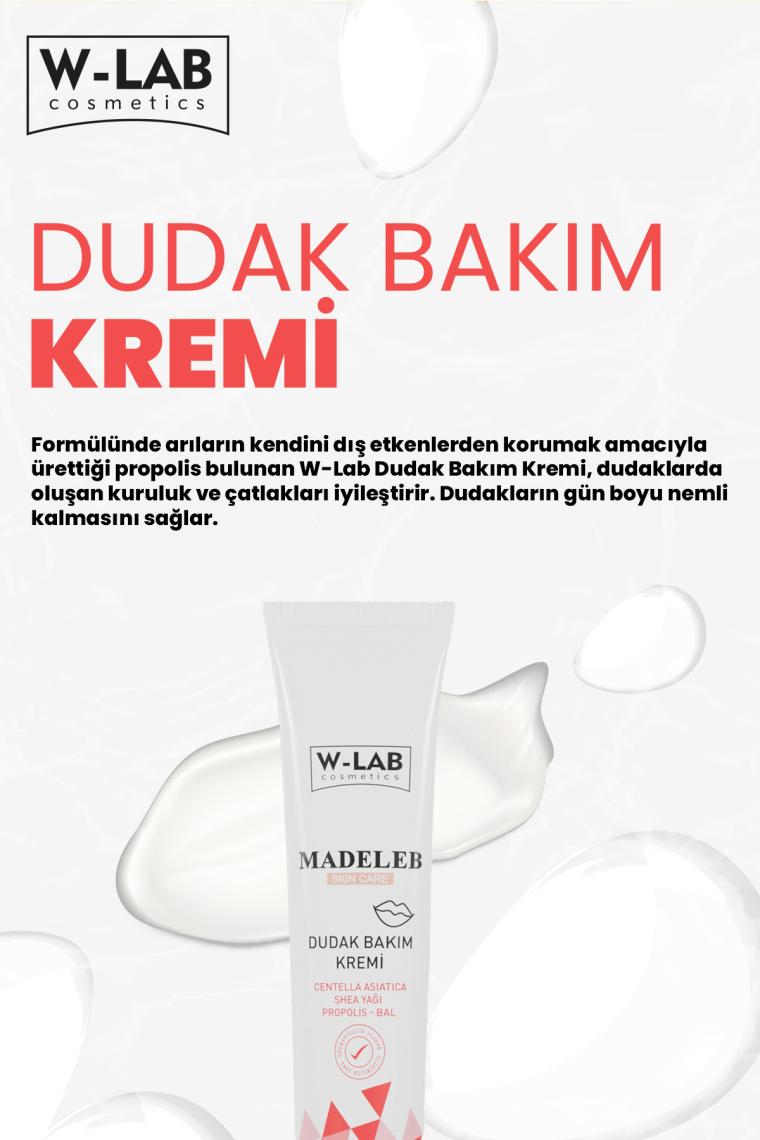 W-Lab Madeleb Dudak Bakım Kremi
