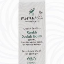 Momwell Organik Renkli Dudak Balmı 5ml