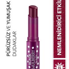 Shea Ve Kakao Yağı Içeren Renkli Dudak Nemlendiricisi (KARADUT) - Lip Balm - 002 - 8690604555376