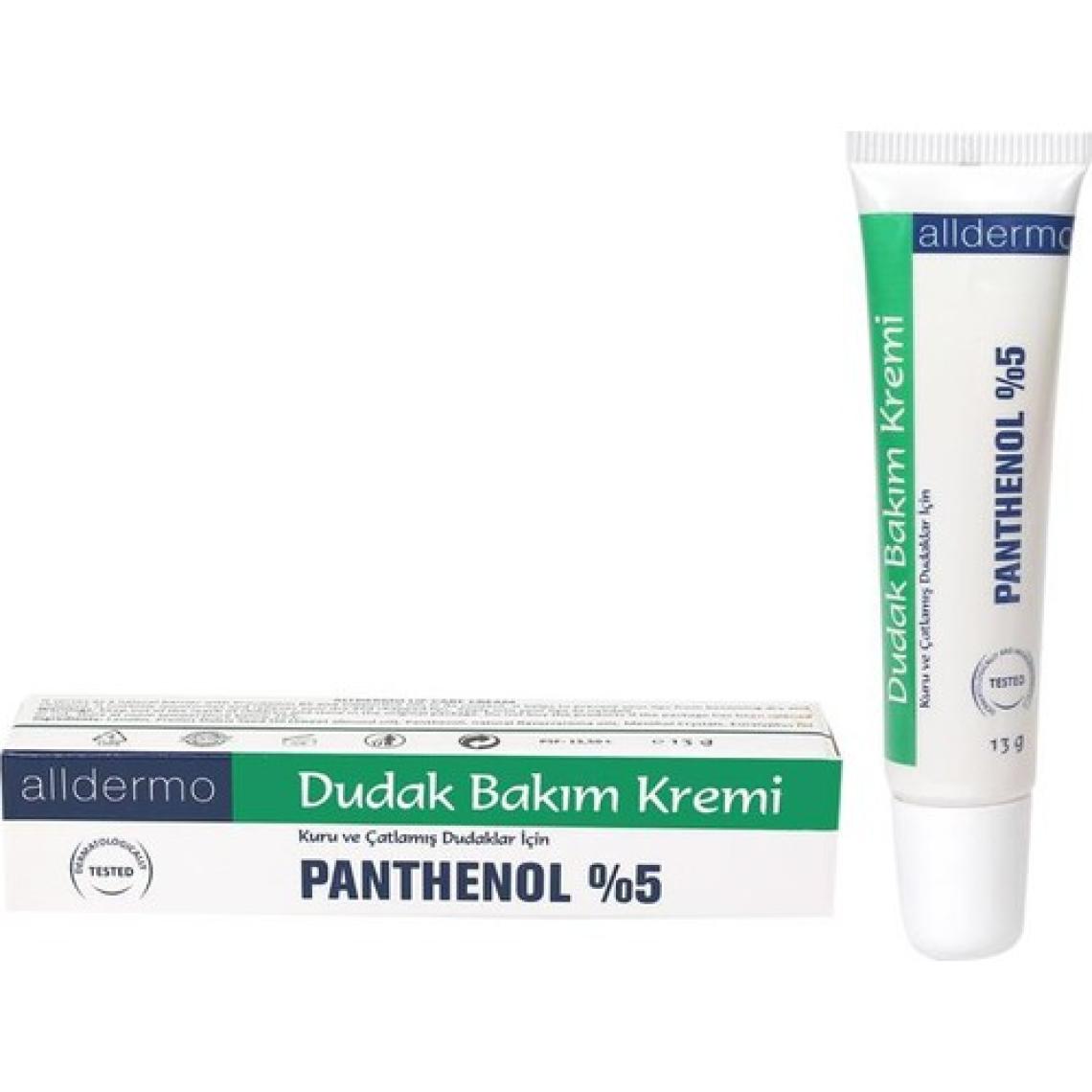 Alldermo Pantenol Dudak Kremi 13Gr