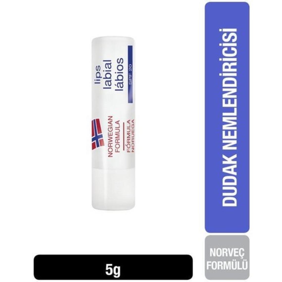 neutrogena Norveç formülü spf 20 koruma faktörlü dudak nemlendiricisi