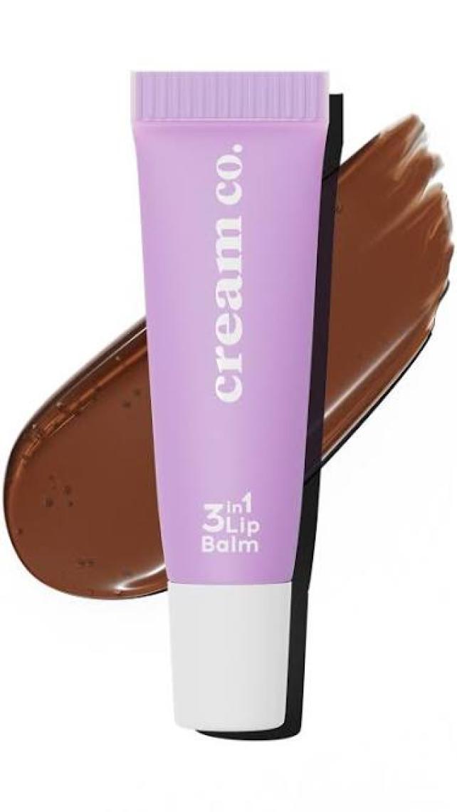 Cream Co. Nemlendirici Parlatıcı 3in1 Lip Balm | Dudak Bakım | Mocha Kahve | Hyaluronik Asit Seramid