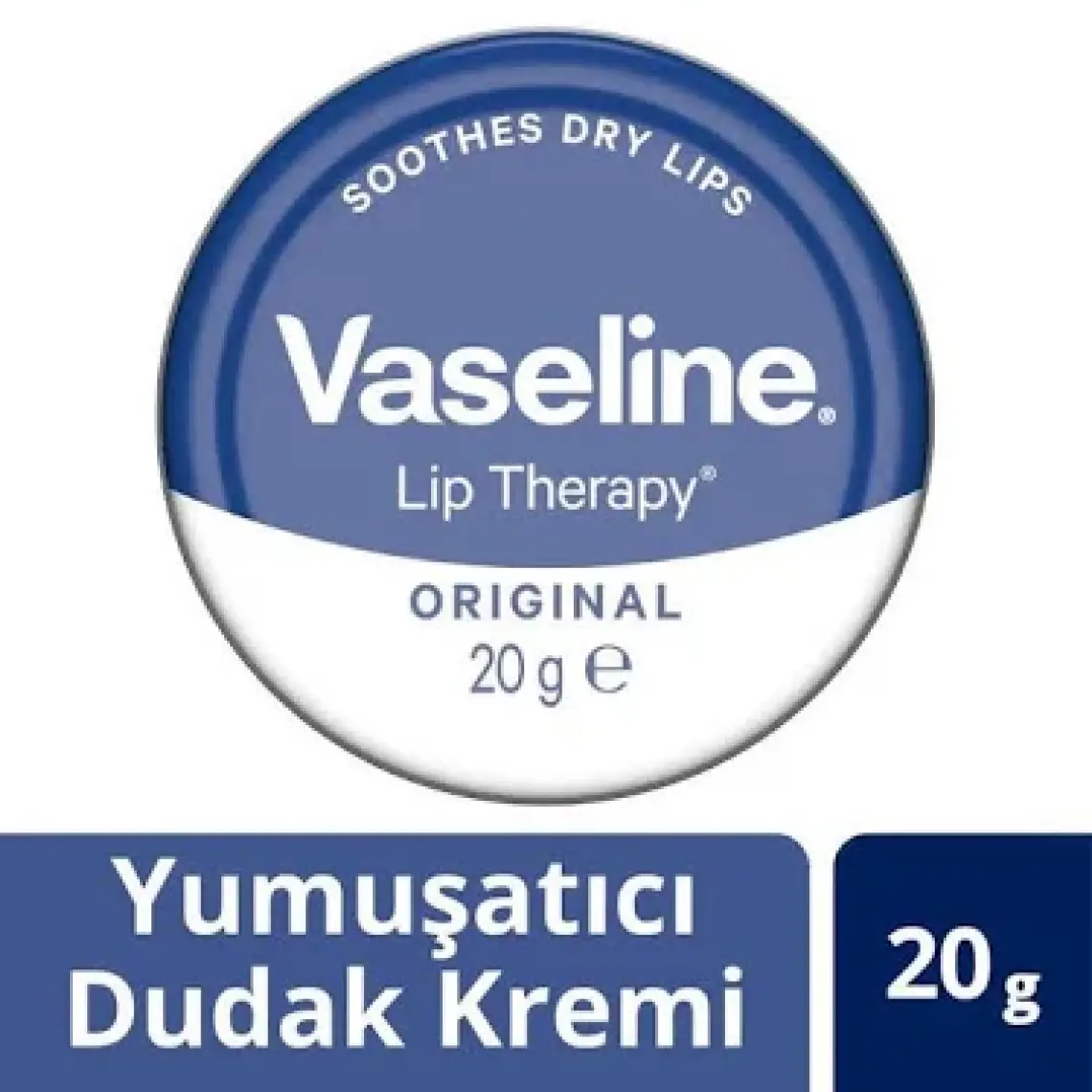 Vaseline Lip Therapy Yumuşatıcı Dudak Kremi Original 20 gr