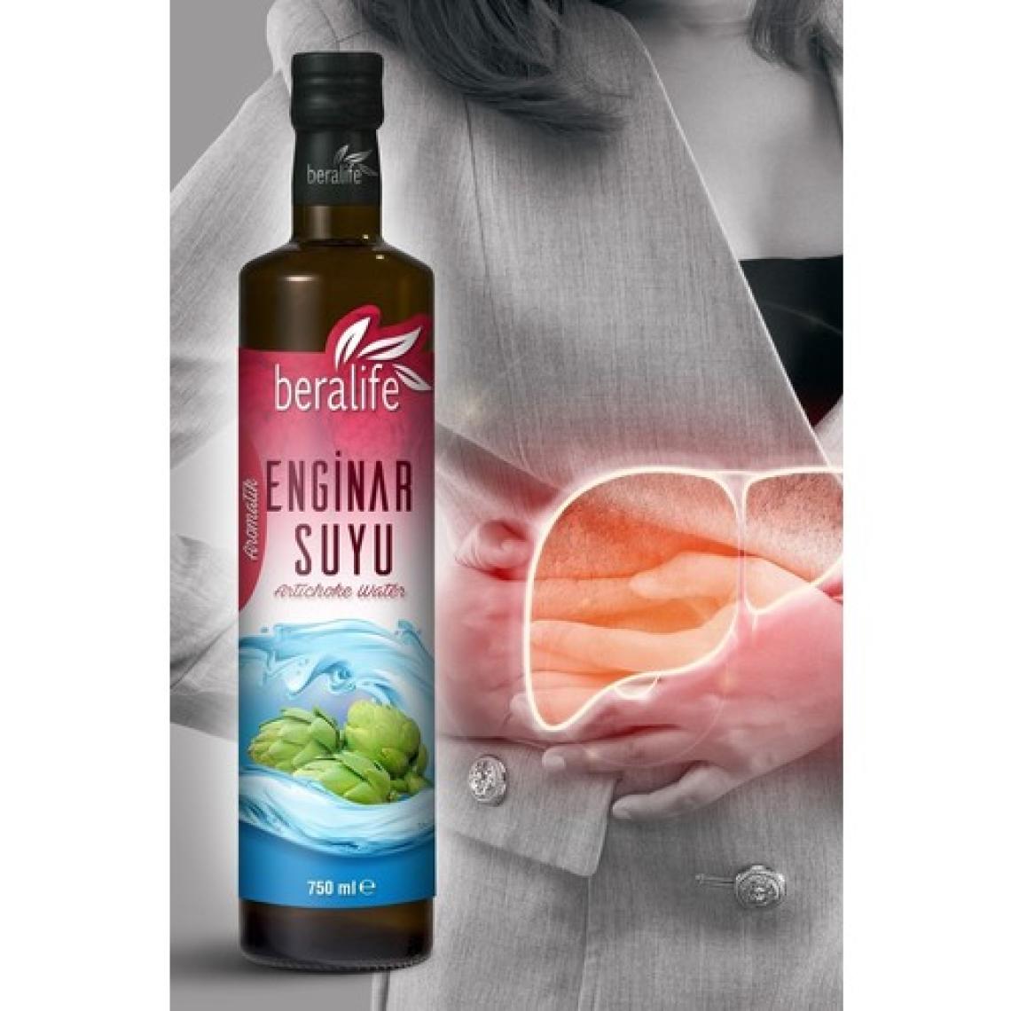 Beralife Aromatik Enginar Suyu 750 ml - Cam Şişede, Doğal ve Katkı Maddesi İçermeyen, Ferahlatıcı Lezzet (Distilasyon Yöntemiyle Üretilmiştir)