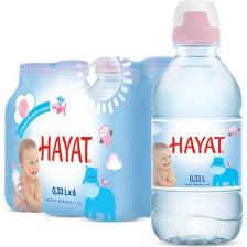 Hayat Küçük Çocuklara Özel Ambalajlı Su 6x330 ML