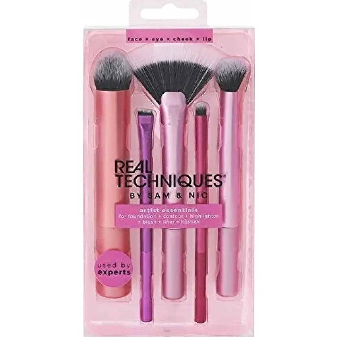 Real Techniques Artist Essential Brush Set 5 Pieces