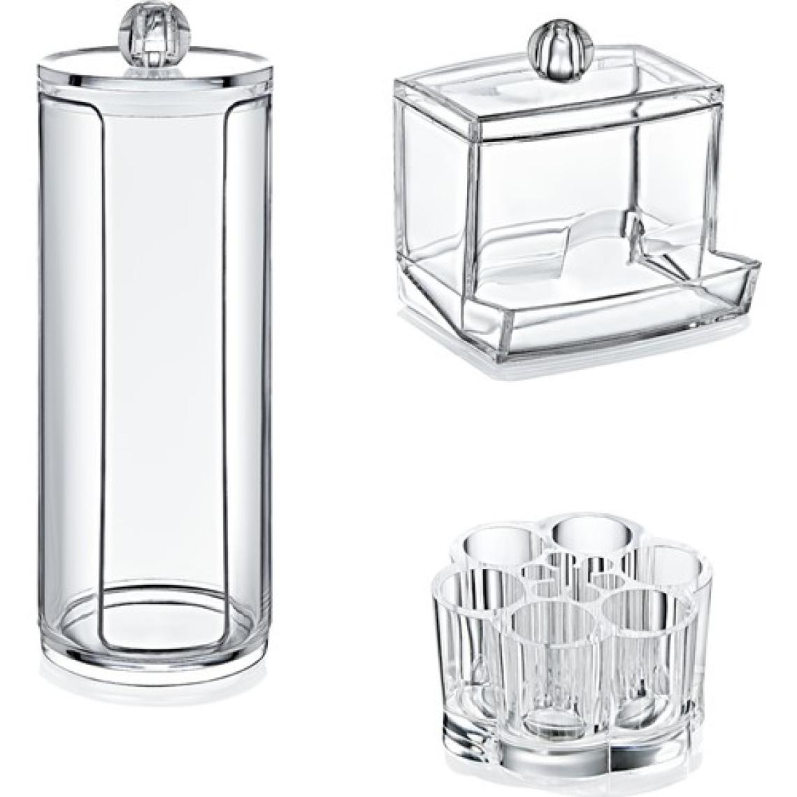 Akay Plastik 504 3’lü Makyaj Organizer Seti