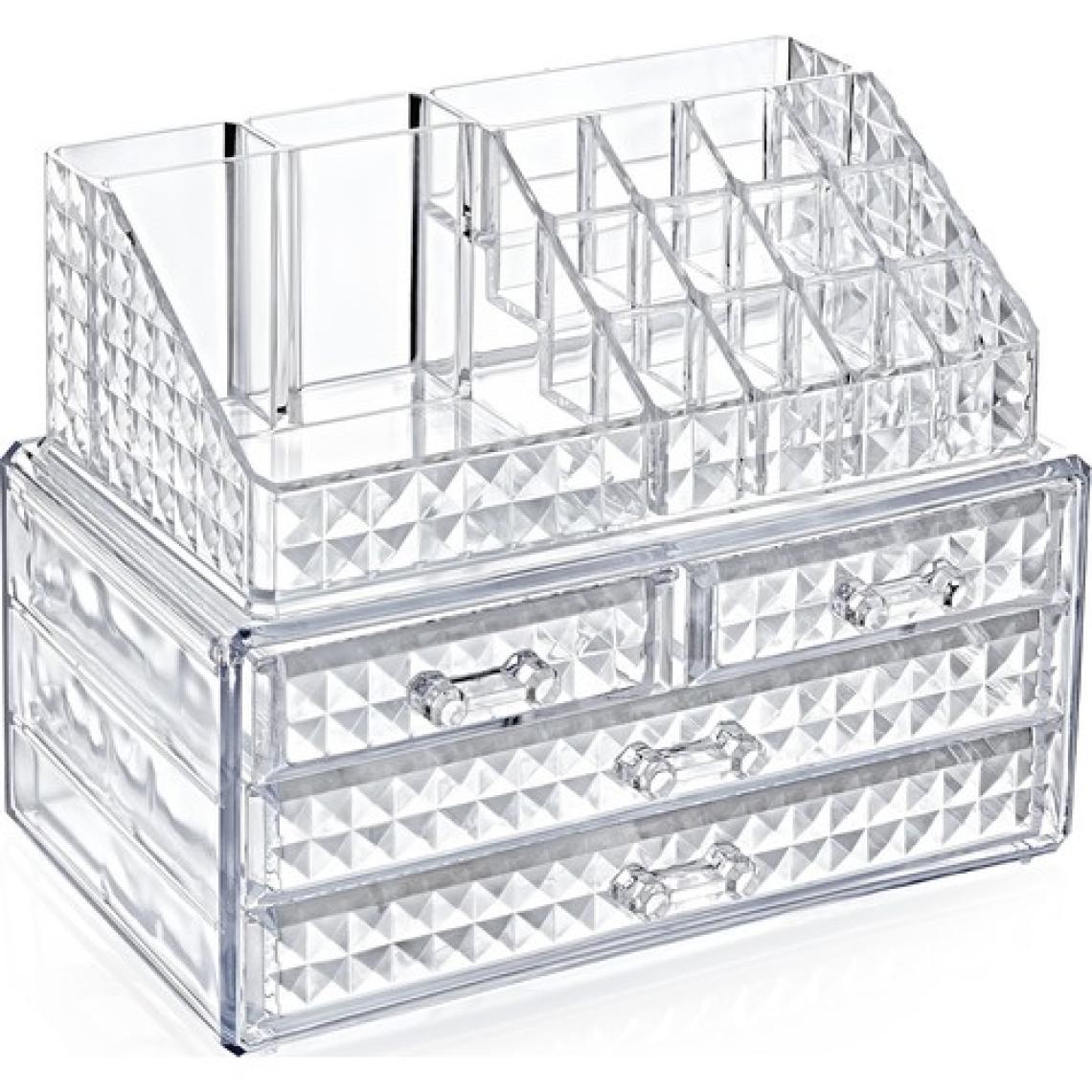 Box Up  Diamond Klasik Organizerli 4'lü Çekmece Set