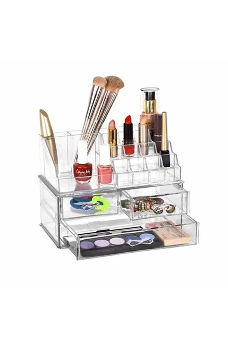 Teknotrust 3 Çekmeceli Makyaj Düzenleyici Organizer Set