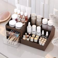 Şeffaf Çekmeceli Elegance Xl Makyaj Takı Kozmetik Parfüm Krem Serum Düzenleyici Organizer
