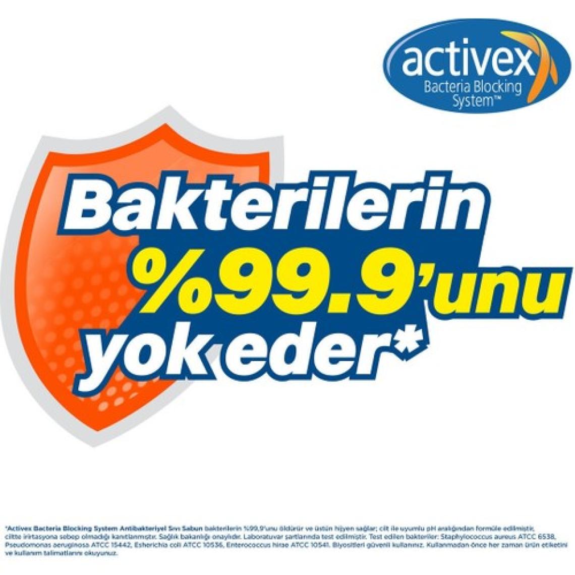 Activex Antibakteriyel Sıvı Sabun Hassas 2x700ml