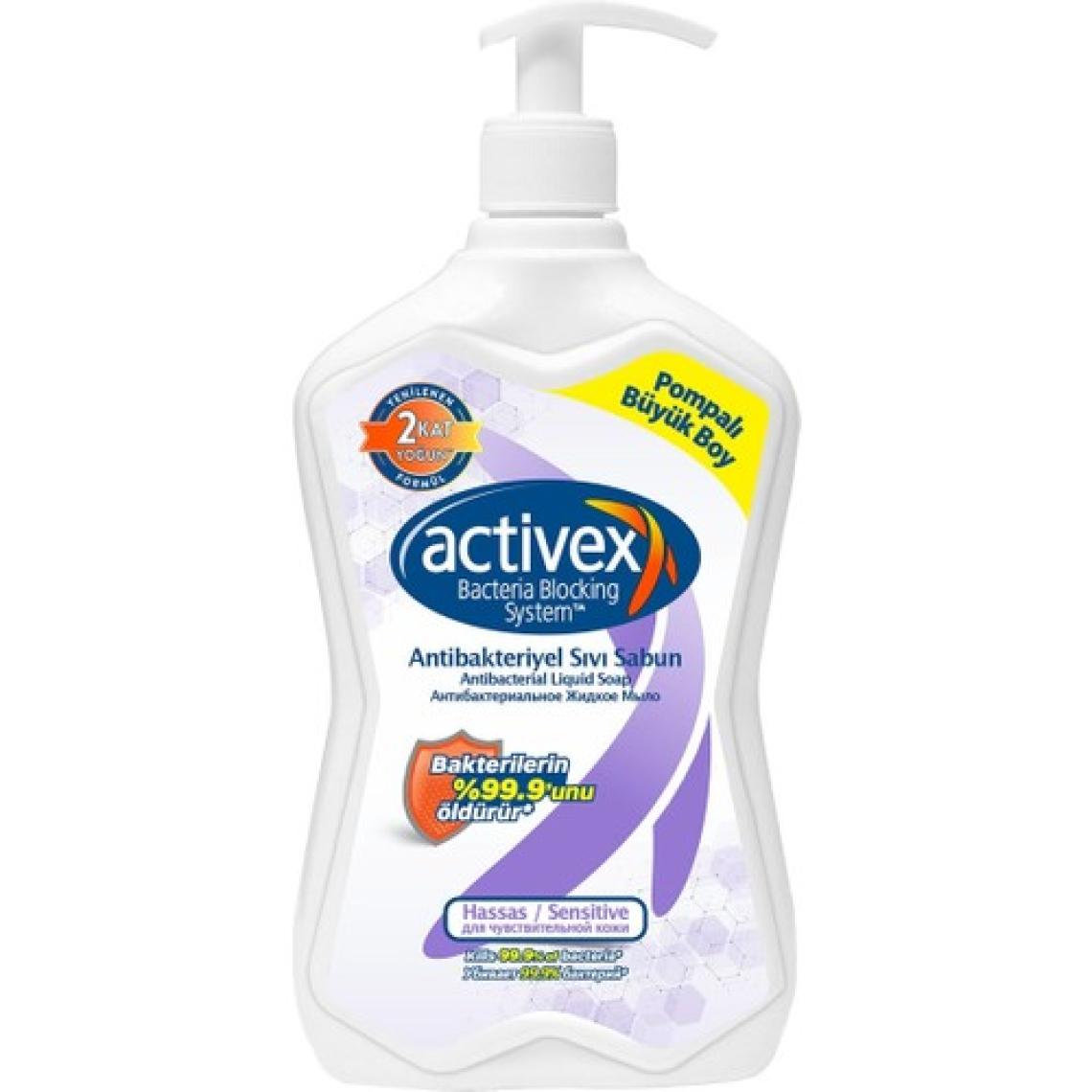 Activex Antibakteriyel Sıvı Sabun Hassas 2x700ml