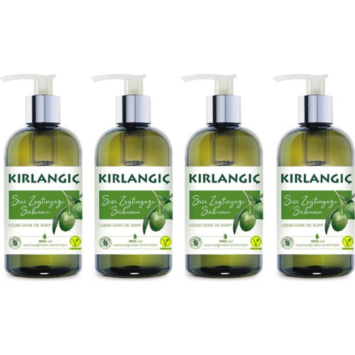 Kırlangıç 400 Ml Zeytinyağlı Vegan Sıvı Sabun * 4 Adet