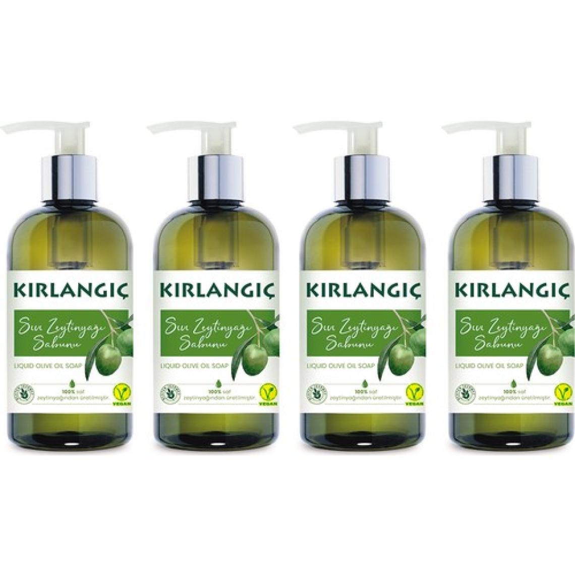 Kırlangıç 400 Ml Zeytinyağlı Vegan Sıvı Sabun * 4 Adet