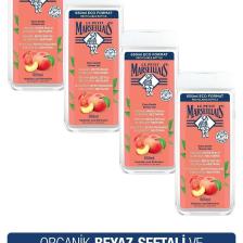 Beyaz Şeftali ve Nektarin Banyo ve Duş Jeli  Avantajlı Paket 650 ml x4