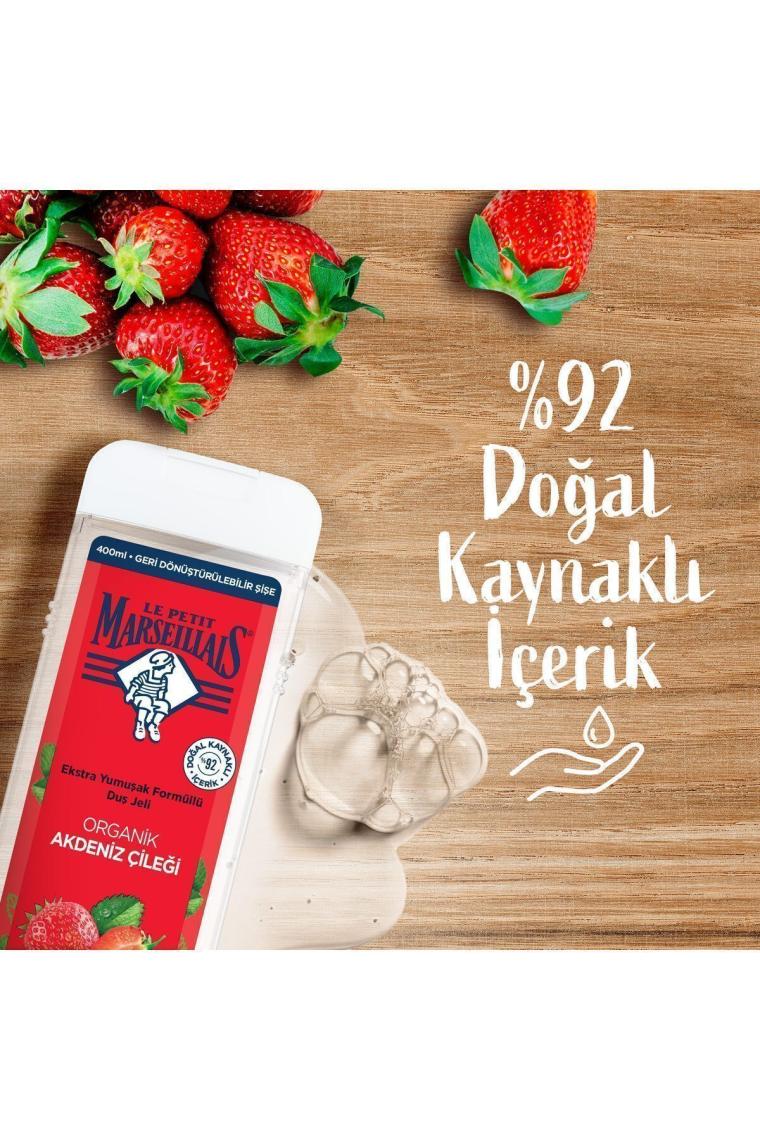 Le Petit Marseillais Akdeniz Çileği Duş Jeli 400 ml