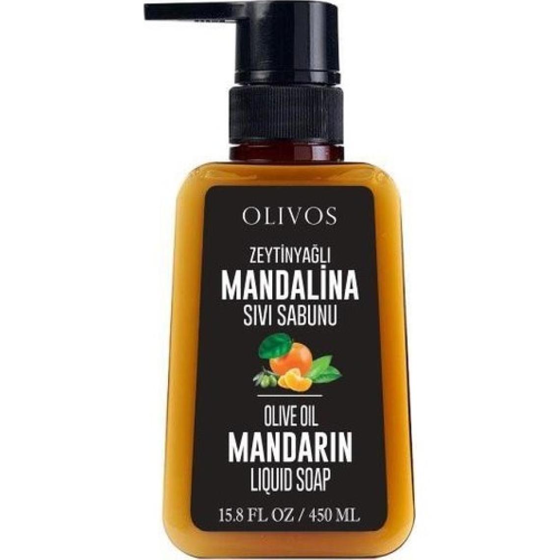 Olivos Zeytinyağlı Mandalina 450 ml Sıvı Sabun
