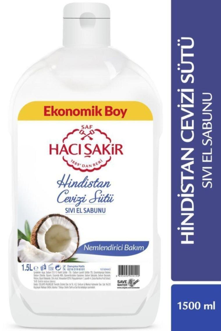 Hacı Şakir Hindistan Cevizli Sıvı Sabun 1500 ml