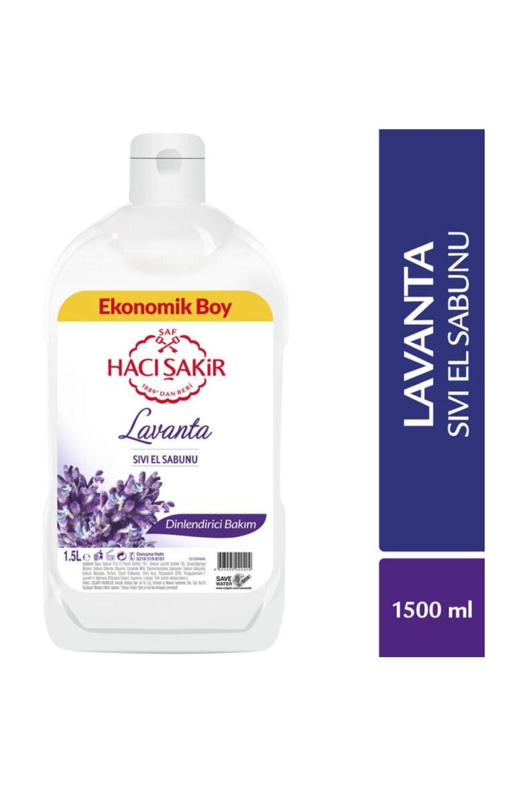Hacı Şakir Lavanta Sıvı Sabun 1500 ml