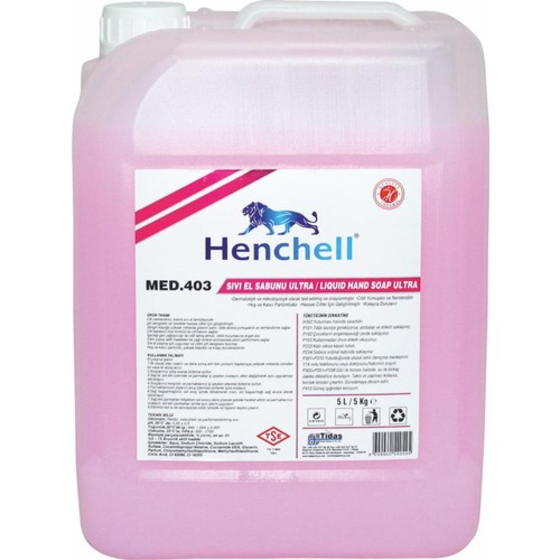 Henchell Sıvı El Sabunu Ultra-Fresh 5kg