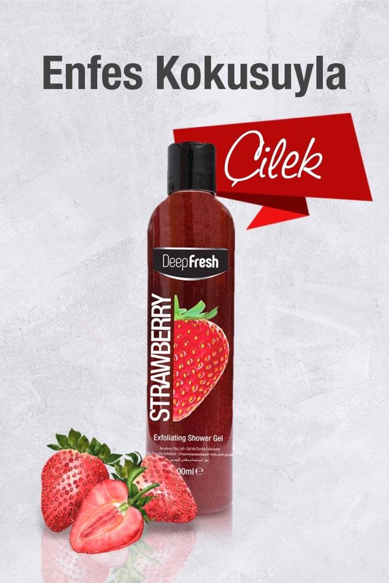 Arındırıcı Duş Jeli Çilek 3 X 400 Ml