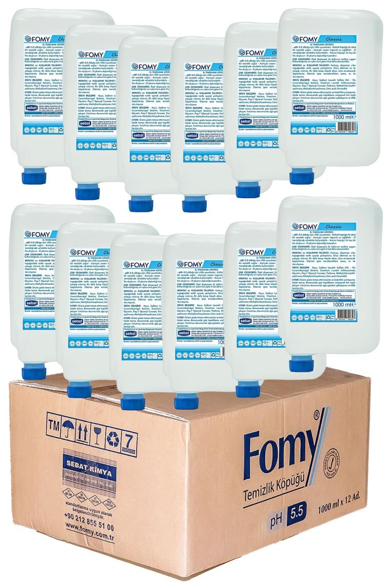 Standart Köpük Sabun 12x 1000 Ml