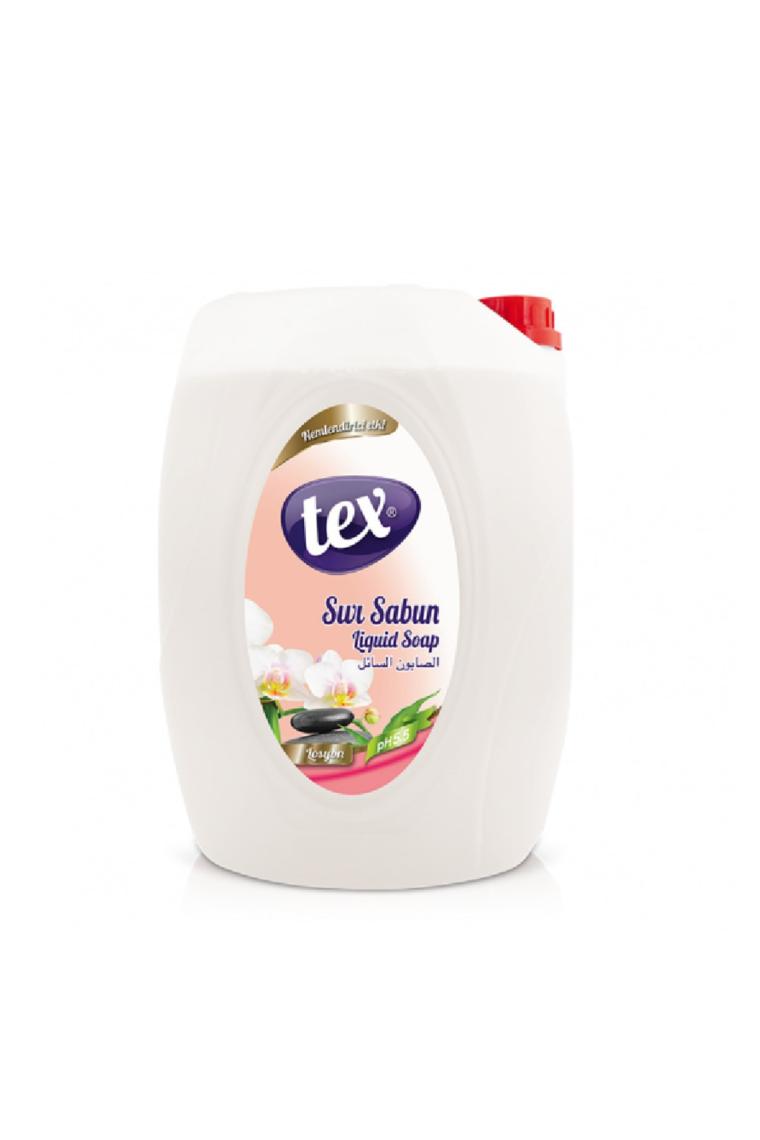 Tex Sıvı El Sabunu Beyaz 5 lt