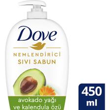 Dove Avokado Yağı ve Kalendula Özlü Sıvı Sabun 450 ml