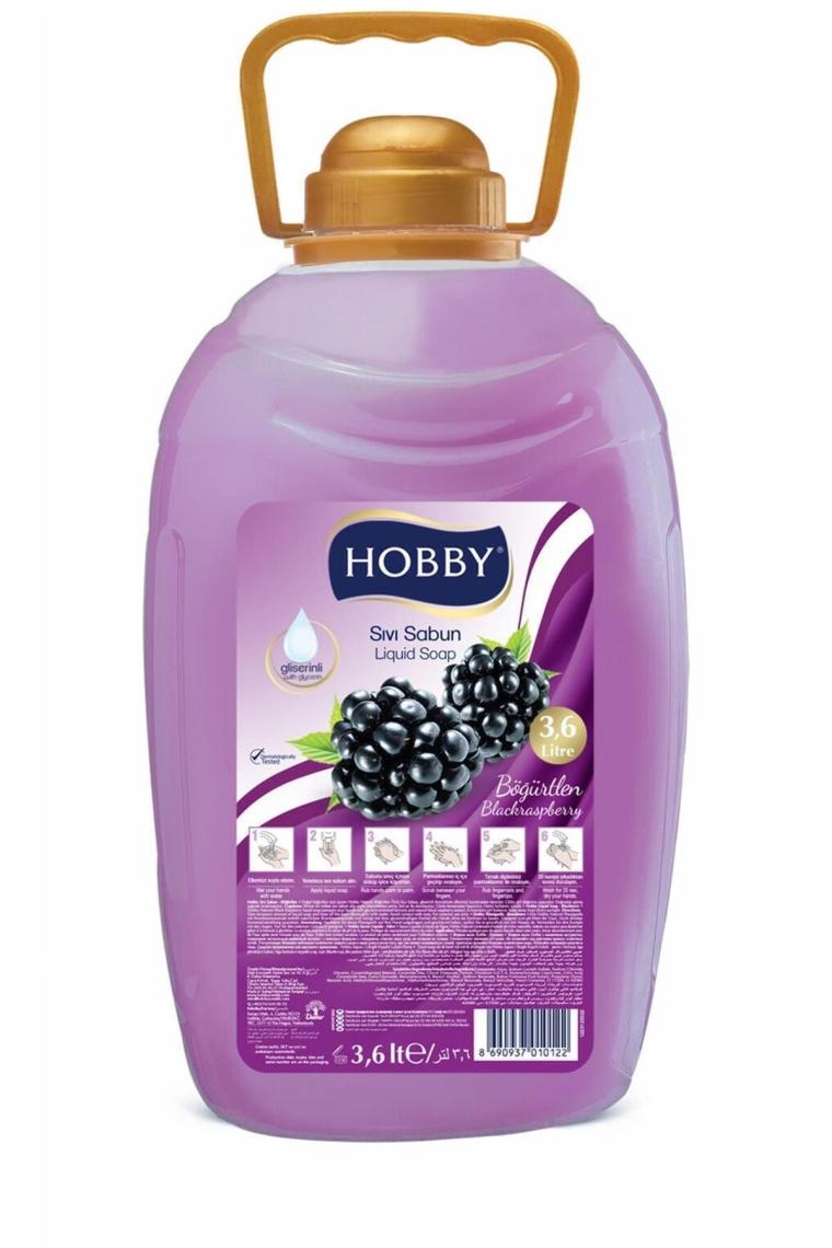 Hobby Böğürtlen Sıvı Sabun 3.6 lt