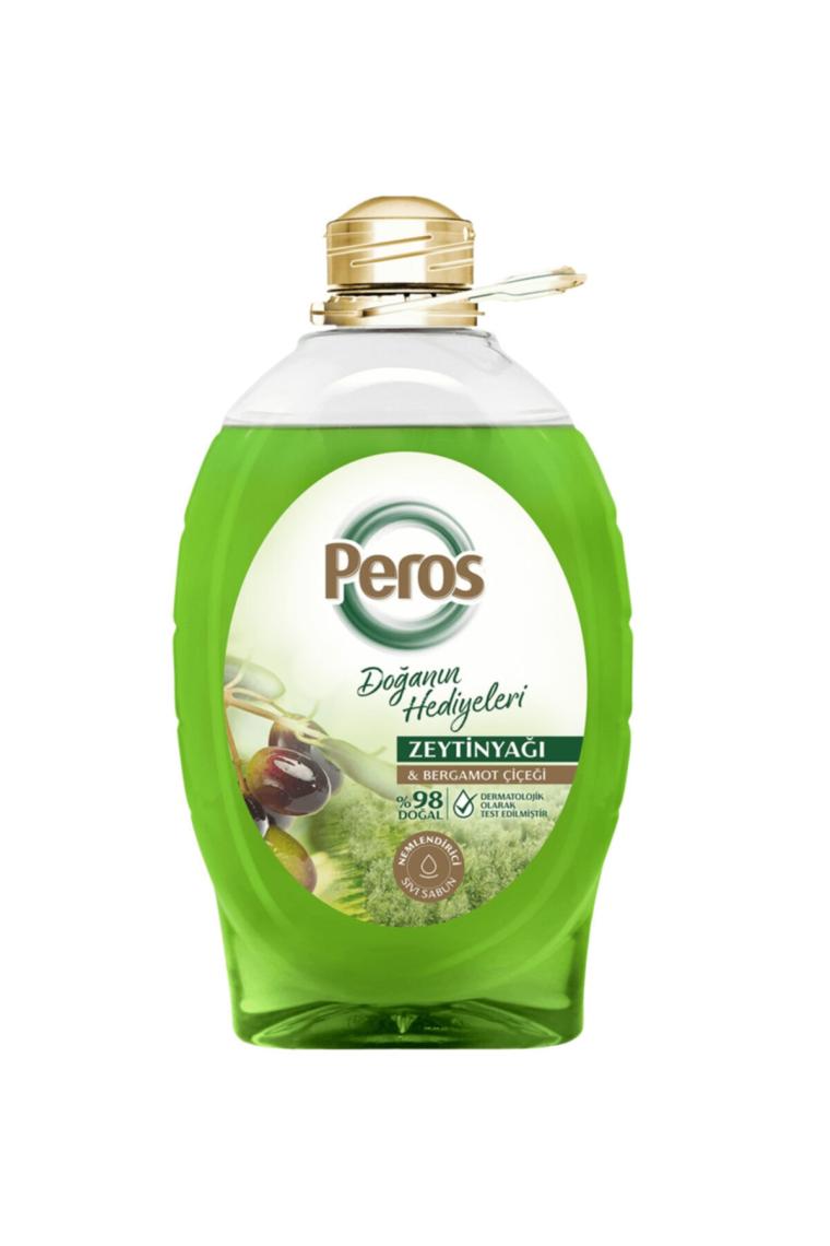 Peros Zeytinyağı &amp; Bergamot Çiçeği Sıvı Sabun 3.6 lt