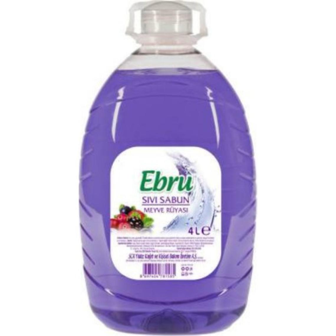 Ebru Sabun Sıvı 4 Lt Meyve Ruyası*