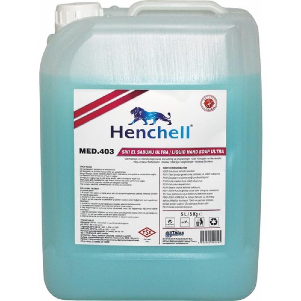 Henchell Sıvı El Sabunu Ultra - Pinto 5L