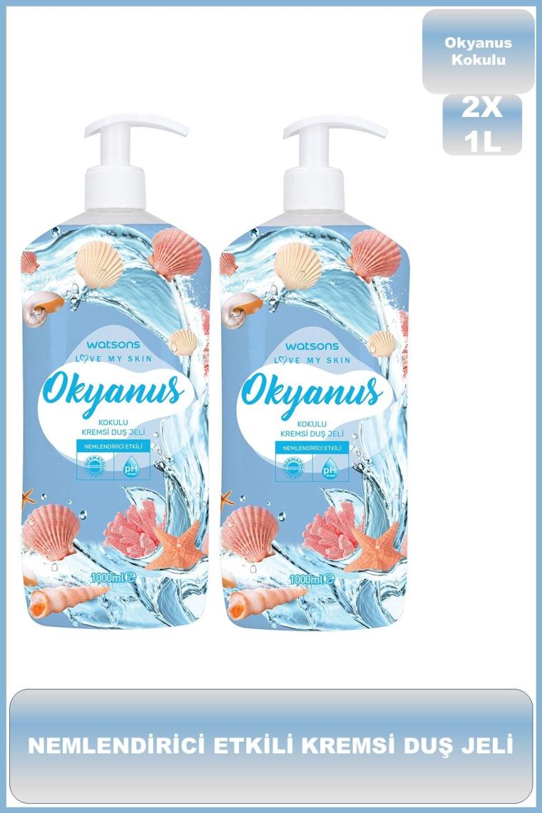 Okyanus Kremsi Duş Jeli 1000 ml X 2 Adet