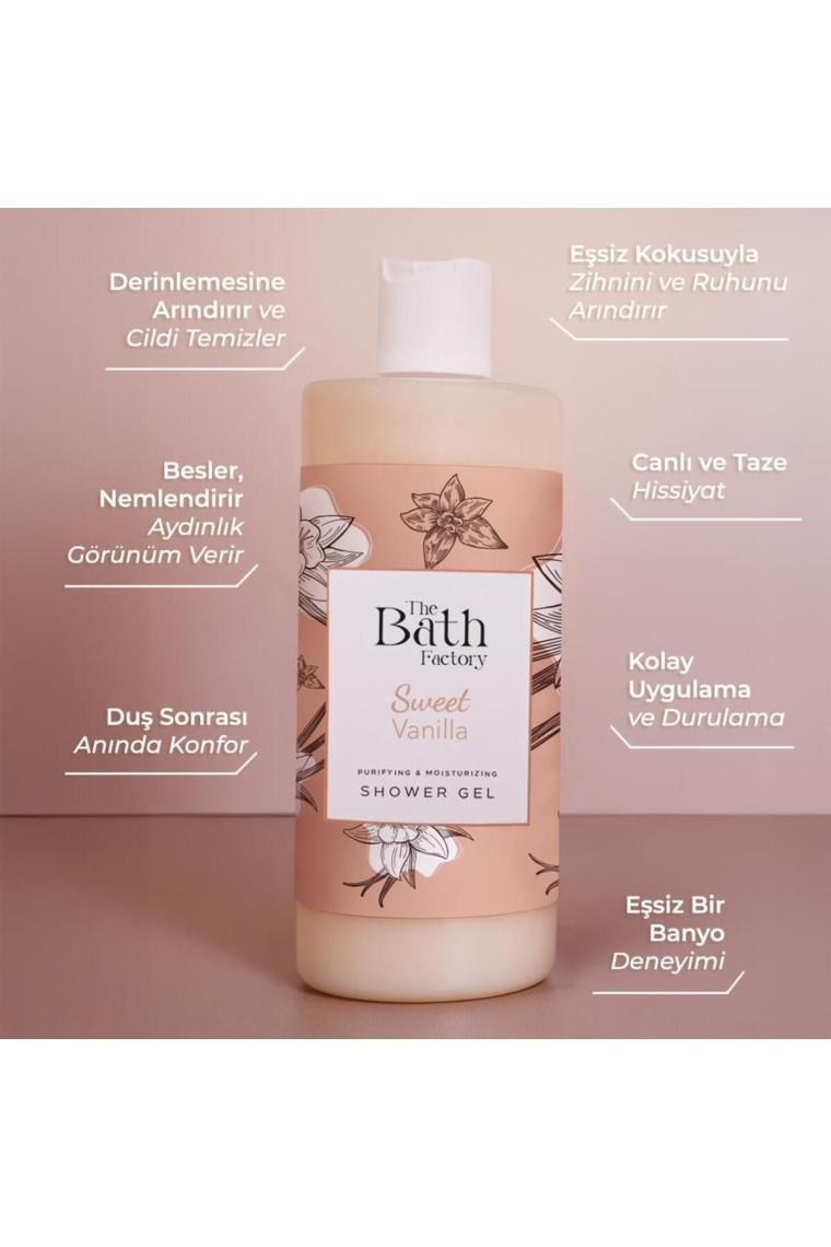 Nemlendirici Ve Besleyici Vanilya Aromalı Duş Jeli 400 ml