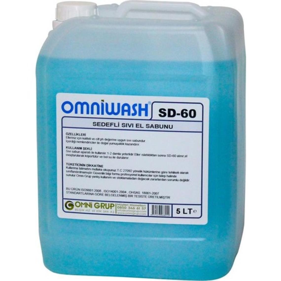 Omniwash SD-60 Sedefli Sıvı El Sabunu 5 lt