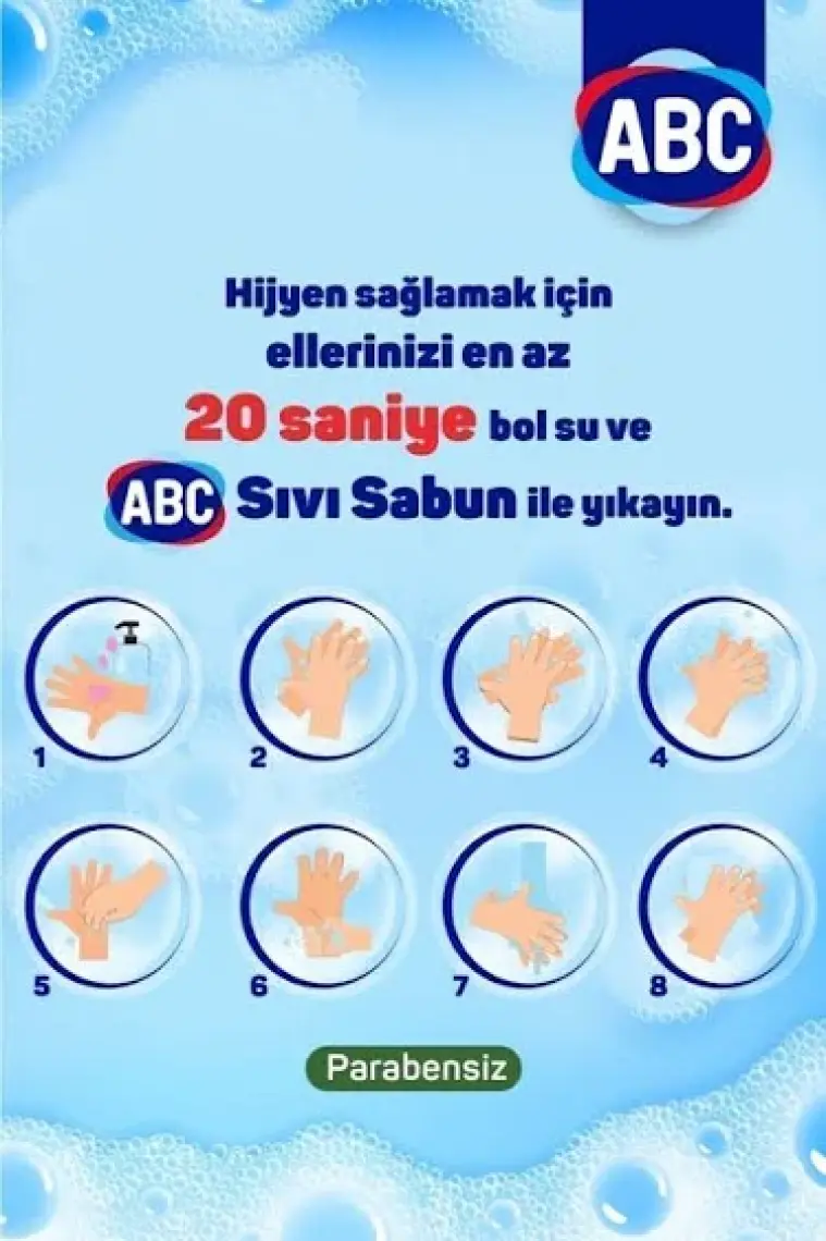 ABC Sıvı Sabun Gül Buketi 3500 ml
