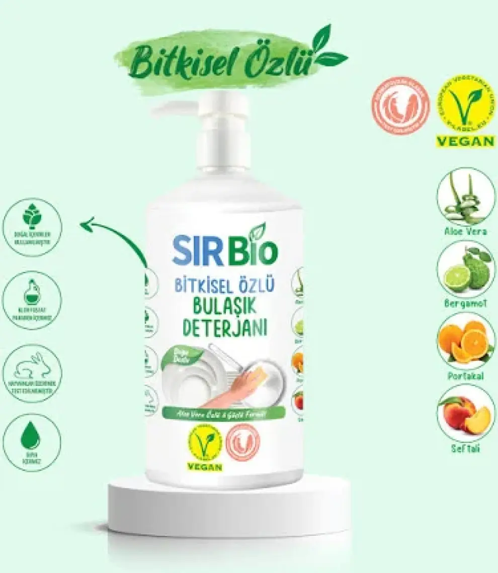 Sır Bio Elde Bulaşık Deterjanı 1000 ml